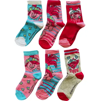 Sun City Klasické ponožky TROLLOVÉ 3pack assort vícebarevné, Velikost: 23/26 23/26