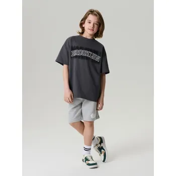 Chlapecká mikina Sinsay - Kraťasy Hot Wheels - šedá - 863CG-90M - 863CG-90M-164