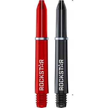 Příslušenství pro šipky Násadky na šipky Winmau Rockstar Short Red 3 ks