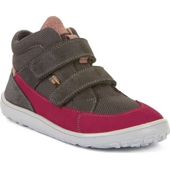 Chlapecká obuv Froddo barefoot celoroční kotníkové Up Tex Autumn Tex G3110268-9 Dark grey šedá Velikost: 29