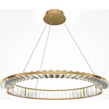 MAYTONI Závěsné svítidlo Krone 3000K 36W teplá bílá mosaz kov - MAYTONI M P097PL-L36BS3K1