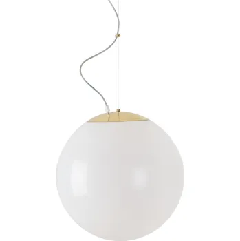 OSMONT ISIS L3 PE HP závěsné plastové svítidlo mosaz / bílá IP40 4000 K 52W LED - OSMONT OS ISI63508