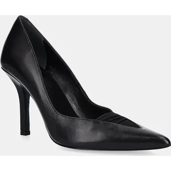 Dámské lodičky Kožené lodičky Patrizia Pepe černá barva, 2Z0020 V038 K103 2Z0020.V038.K103 99X, EUR 40