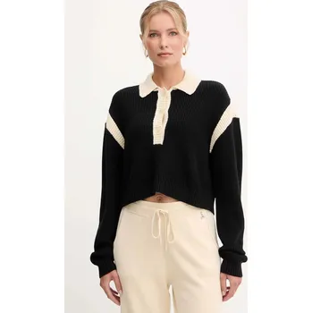 Dámský svetr Svetr s příměsí vlny Patrizia Pepe 2K0353.K298 černá 99A, vel. 40