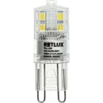 Žárovka RETLUX RLL 468 G9 2W LED mini WW