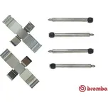 Sada příslušenství, obložení kotoučové brzdy BREMBO A 02 268