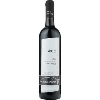 Vinařství Šabata Merlot 2023 suché