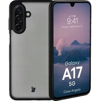 Pouzdro na mobilní telefon Zadní Kryt Bizon pro Samsung Galaxy A17 5G šedý