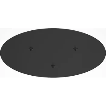 MAYTONI Stropní rozeta New Series 086 kov černá průměr 260 mm - MAYTONI M MOD058A-03B