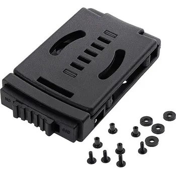 Outdoorové zavazadlo Polymerový tek-lok uzamykatelný klip k pouzdrům, olive drab