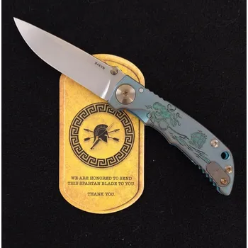 Pracovní nůž Spartan Blades Spartan Harsey Folder 3,25 Custom Kraken