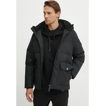 Bunda Tommy Hilfiger pánská, černá barva, zimní, MW0MW37125 99X, vel. L