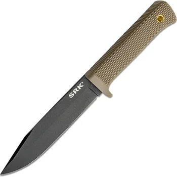 Pracovní nůž Cold Steel SRK FDE Handle Black Blade