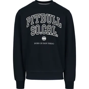 Pánská mikina PitBull West Coast - pánská mikina SO CAL tmavě modrá M