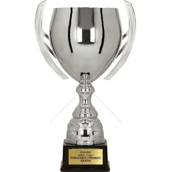 Elegantní VELKÝ stříbrný pohár 33 cm + gravírování DÁREK