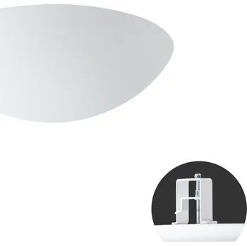 Koupelnové svítidlo OSMONT AURA V8 stropní/nástěnné skleněné polovestavné svítidlo bílá IP44 25W E27 - OSMONT OS AUR55330