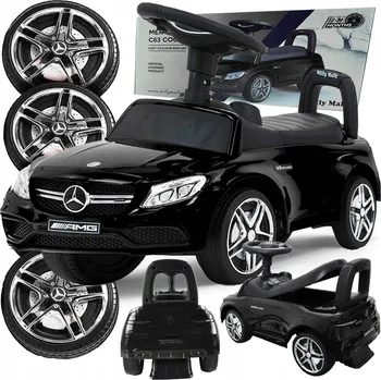 Odrážedlo ODRÁŽEDLO CHODÍTKO 3v1, VELKÁ AUTÍČKO , AUTO MERCEDES, KLAKSON, HUDBA