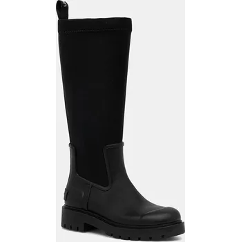 Pánská móda Holínky Calvin Klein HIGH RAINBOOT NEOPRENE YW0YW02002 černá 99X, EUR 42