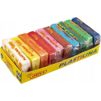 Modelovací hmota Plastelína 10 barev / 50g JOVI