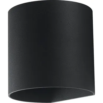 Venkovní osvětlení FANEUROPE Venkovní nástěnné svítidlo LED GOLF černá hliník 2x3,5W 840lm CCT IP54 9,5x11 cm - FANEUROPE FAN LED-W-GOLF NERO