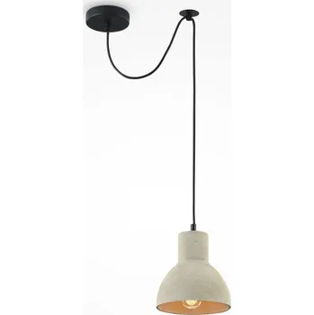 MAYTONI Závěsné svítidlo Broni 60W šedá kov beton E27 - MAYTONI M T434-PL-01-GR