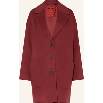 Dámský kabát Max & Co. Dámský Kabát Tarocco, tmavě červená, 38