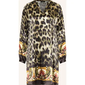 Dámské šaty Grace Dámské Saténové Šaty, černošedá / černá, 42