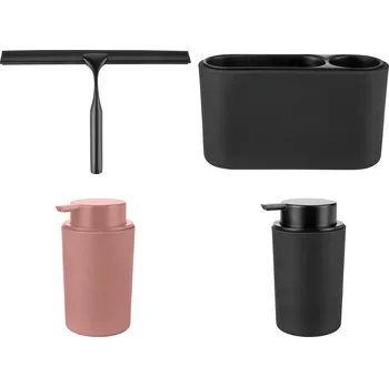 Dávkovač mýdla LIVARNO home Koupelnová stěrka / Kosmetický organizér / Dávkovač mýdla