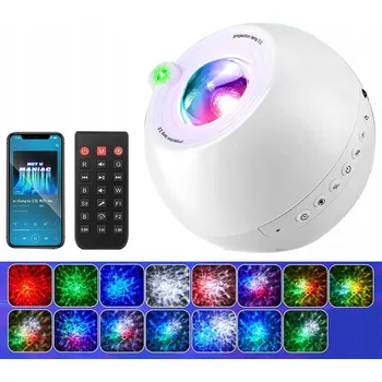 Noční světlo PLANETÁRIUM PROJEKTOR NOČNÍ OBLOHY Sky Projektor Noční Lampa pro děti LED