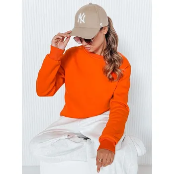 Dámská mikina Dámská mikina FASHION II červená Dstreet BY0147 Barva: Oranžová, Velikost: L