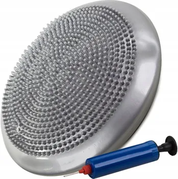 podložka na cvičení Balanční senzomotorická podložka, stříbrná