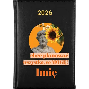 Kalendář Knižkový kalendář 2026 A5 černý