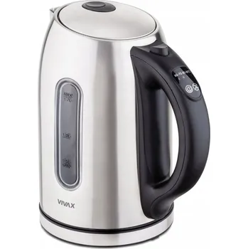 Rychlovarná konvice Rychlovarná konvice Vivax WH-176TC 2200 W 1,8 l stříbrná/šedá