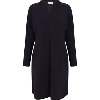 Dámské šaty Zoso šaty s dlouhým rukávem Manon tmavě modré Velikost: L