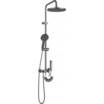 Sprchový set Sprchový set Brenor Gun Metal pro montáž na povrch