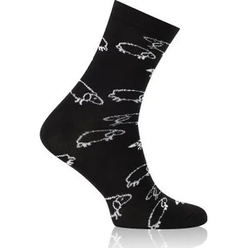 Dětské ponožky Italian Fashion Wito Černo-bílá 30-34