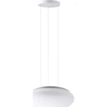 OSMONT ARAKIS LE3 závěsné skleněné svítidlo bílá IP40 4000 K 24W LED - OSMONT OS ARA73550