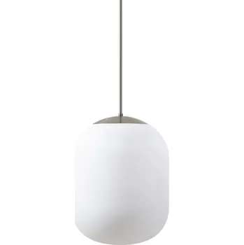 OSMONT TANIA P1 HP závěsné skleněné svítidlo kartáčovaná nerez / bílá IP40 4000 K 52W LED - OSMONT OS TAN62781