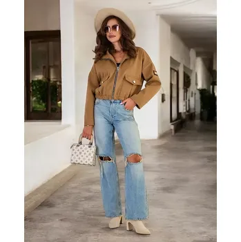 Dámská casual bunda Resti Women's Bomber Jacket Resti kaki 3407665