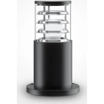 Venkovní osvětlení MAYTONI Venkovní sloupkové svítidlo Bronx E27 60W černý hliník čiré sklo IP54 - MAYTONI M O576FL-01B1