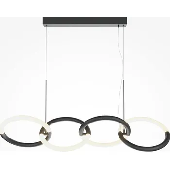 MAYTONI Závěsné svítidlo Node 3000K 40W teplá bílá 2600lm černý kov - MAYTONI M MOD165PL-L40B3K