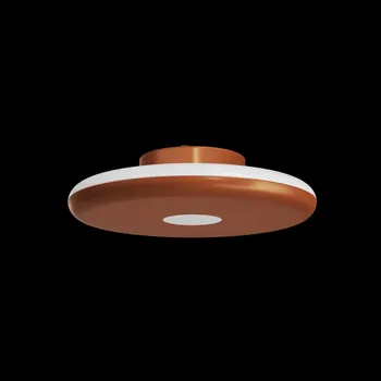 Osvětlení OSMONT ZETA 1 PF stropní/nástěnné plastové svítidlo terakota / bílá IP40 3000 K 31W LED - OSMONT OS ZET60034