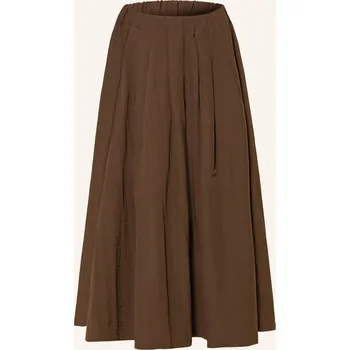 Dámská sukně Smith & Soul Dámská Skládaná Sukně, tmavě hnědá, 36