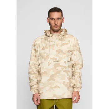 Pánská větrovka Camo Pull Over Windbreaker sandcamo Urban Classics krémová 1751141
