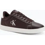 Dámské boty Calvin Klein YW0YW01781 3 Cupsole Laceup PU MG burgundy/bright white