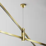 MAYTONI Dvojitý lankový závěs 24V mosaz hliník pro magnetickou lištu Flarity - MAYTONI M TRA157SW-D1-BS