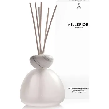 MILLEFIORI MILANO Air Design Marble White matné sklo 350 ml