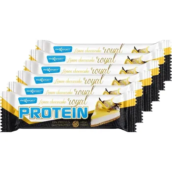 Proteinová tyčinka MaxSport Royal protein 6 x 50 g, Lemon cheesecake