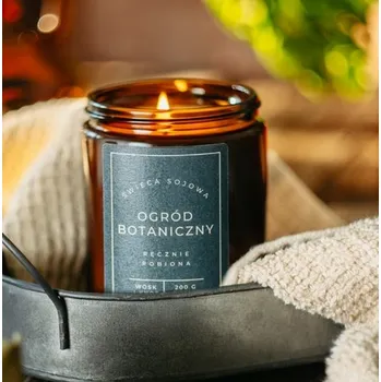 Svíčka Wosk i Knot Sójová vonná svíčka Botanická zahrada