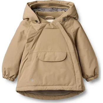 Dětská bunda se vzhledem ANORAKU do chladných zimních dnů SASCHA WHEAT Walnut Velikost: 92
